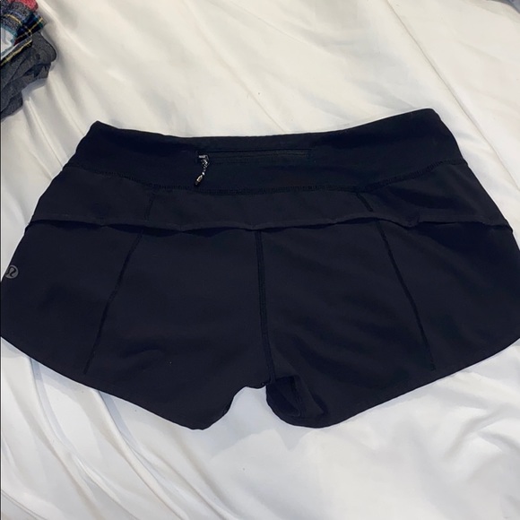Black Lululemon shorts, Size 4 - Picture 4 of 5